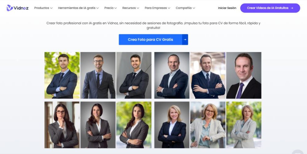 vidnoz-generador-foto-ia
