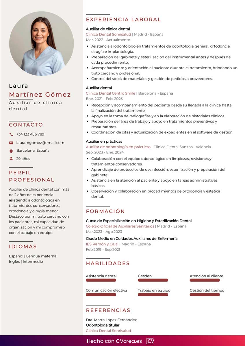ejemplo-curriculum-auxiliar-clinica-dental